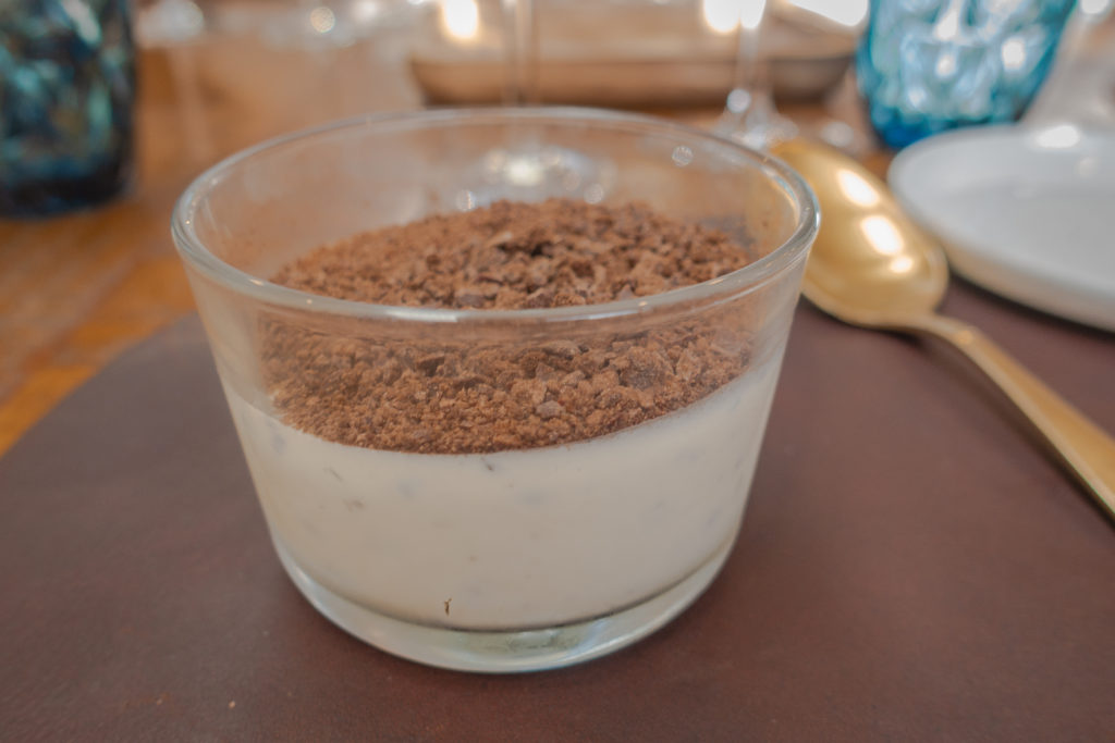 truffle panna cotta