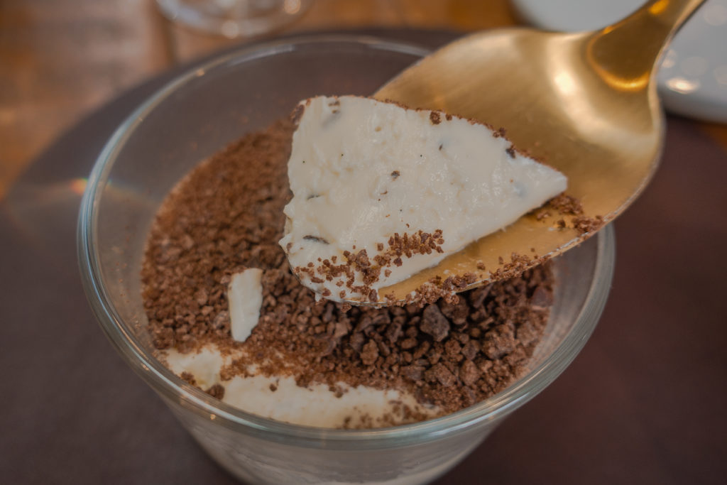 truffle panna cotta